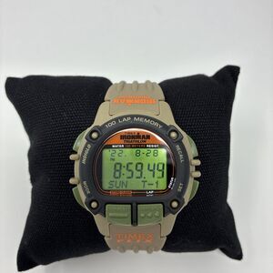 NIB Huckberry x Timex Ironman Flix, 100 Lap Men's Digital Watch 2025, Sand